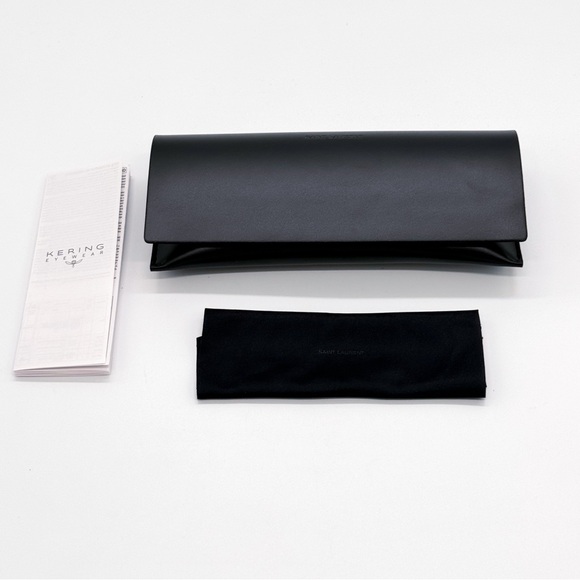 NEW SAINT LAURENT SL536 001 BLACK CAT EYE WOMEN SL 536 SUNGLASSES SAINT LAURENT - Picture 11 of 11